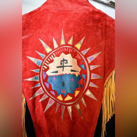 Vintage Char Leather and Wool Jacket - Picture 8 of 9